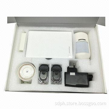 Long Range Wireless Burglar GSM Alarm System, iOS App Control + Android App Control